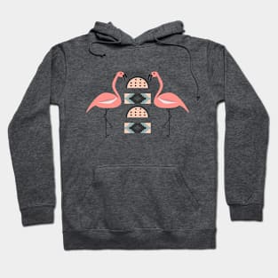 Flamingo birds Hoodie